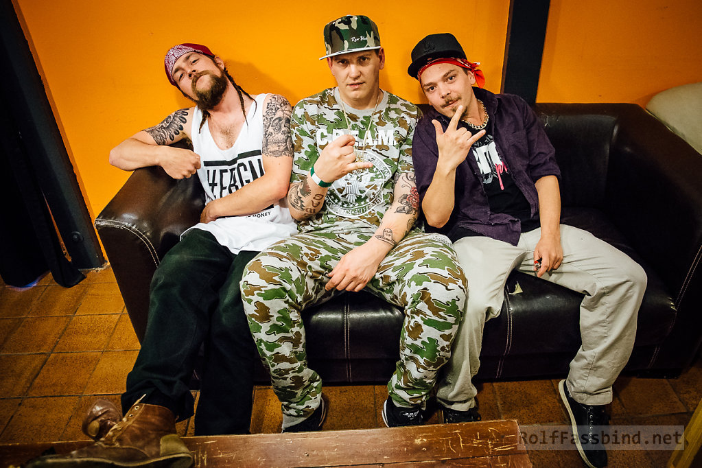 Moneyboy backstage at Industrie45 Zug Schweiz